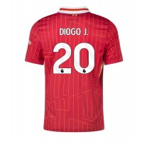 Liverpool Diogo Jota #20 Domáci futbalový dres 2024-25 Krátky Rukáv